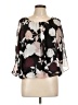Vince Camuto 100% Polyester Black 3/4 Sleeve Blouse Size L - photo 1
