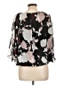 Vince Camuto 100% Polyester Black 3/4 Sleeve Blouse Size L - photo 2