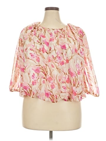 Cocomo 3/4 Sleeve Blouse (view 1)
