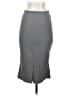 MUXXN Solid Gray Formal Skirt Size S - photo 2