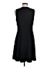 Ann Taylor Solid Black Casual Dress Size 6 - photo 2