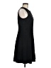 Ann Taylor Solid Black Casual Dress Size 6 - photo 4