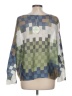 Assorted Brands Checkered-gingham Green Pullover Sweater Size L - photo 2