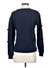 J.Crew 100% Cotton Polka Dots Blue Pullover Sweater Size XS - photo 2