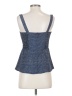 CAbi 100% Polyester Blue Sleeveless Blouse Size 4 - photo 2