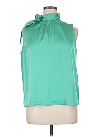 Scoop Sleeveless Blouse (view 1)