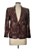 Assorted Brands Animal Print Brown Tan Blazer Size 45 - photo 1