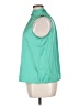 Scoop 100% Polyester Green Sleeveless Blouse Size XL - photo 5
