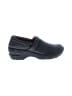 Bolo 100% Leather Solid Black Brown Flats Size 9 1/2 - photo 1