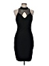 Sequin Hearts Black Cocktail Dress Size 9 - photo 1