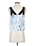 DKNY Blue Sleeveless Blouse Size XS - photo 2