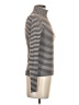 J.Crew 100% Merino Stripes Brown Turtleneck Sweater Size XS - photo 4
