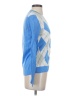 Clover by Bobby Jones Argyle Blue Pullover Sweater Size XS - photo 4