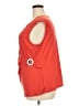 Adrienne Vittadini Orange Sleeveless Blouse Size 2X - photo 5