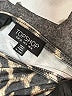 Topshop Animal Print Gray Cocktail Dress Size 4 - photo 7