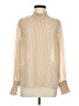 Sanctuary 100% Polyester Polka Dots Ivory Long Sleeve Blouse Size M - photo 1