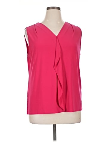 Roz & Ali Sleeveless Blouse (view 1)