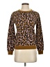 J.Crew Animal Print Leopard Print Brown Pullover Sweater Size XS - photo 1