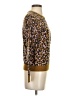 J.Crew Animal Print Leopard Print Brown Pullover Sweater Size XS - photo 4