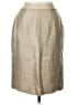 Victor Costa Metallic Tan Formal Skirt Size 10 - photo 1