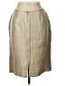 Victor Costa Metallic Tan Formal Skirt Size 10 - photo 2