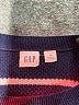 Gap Stripes Blue Pullover Sweater Size M - photo 7
