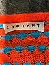 Lachant Orange Sleeveless Top Size S - photo 6