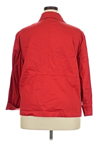 Preston & York 3/4 Sleeve Button-Down Shirt (view 2)