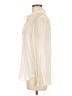 J.Crew 100% Silk Ivory Long Sleeve Silk Top Size 8 - photo 5