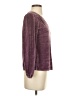 Garnet Hill Purple Pullover Sweater Size XS - photo 4