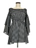 Venus Houndstooth Black Romper Size M - photo 1