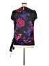 New Directions Purple Short Sleeve Blouse Size XL - photo 2