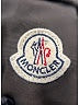 Moncler 100% Polyester Black Brown Coat Size 10 - photo 6