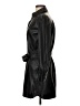 Steve Madden 100% Polyurethane Black Trenchcoat Size XS - photo 5