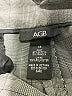 AGB Plaid Gray Dress Pants Size 14 - photo 4