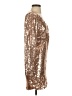 Lulus 100% Polyester Metallic Gold Cocktail Dress Size S - photo 4