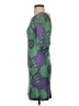 Walter 100% Silk Graphic Green Cocktail Dress Size XS - photo 5