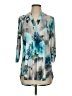 Assorted Brands Gray 3/4 Sleeve Blouse Size S - photo 1