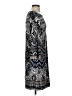 Unbranded Paisley Gray Casual Dress Size XS (estimated) - photo 4