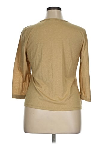 First Issue by Liz Claiborne 3/4 Sleeve T-Shirt (view 2)