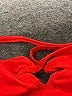 Unbranded Hearts Red Swimsuit Top Size S (estimated) - photo 3