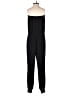 Joie 100% Polyester Solid Black Jumpsuit Size XS - photo 2