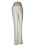 Ecru Solid Ivory Dress Pants Size 4 - photo 1