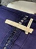 Floreat 100% Rayon Blue Casual Dress Size 0 - photo 6