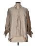 Unbranded Tan 3/4 Sleeve Blouse Size L - photo 1