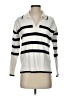 Max Studio Stripes White Pullover Sweater Size S - photo 1