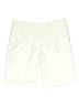 Tory Burch Solid Ivory Khaki Shorts Size 2 - photo 1