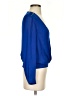 Bebe 100% Polyester Blue 3/4 Sleeve Blouse Size XS - photo 4