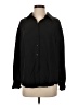 Shein Black Long Sleeve Button-Down Shirt Size XS - photo 1
