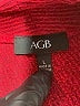 AGB Burgundy Turtleneck Sweater Size L - photo 7
